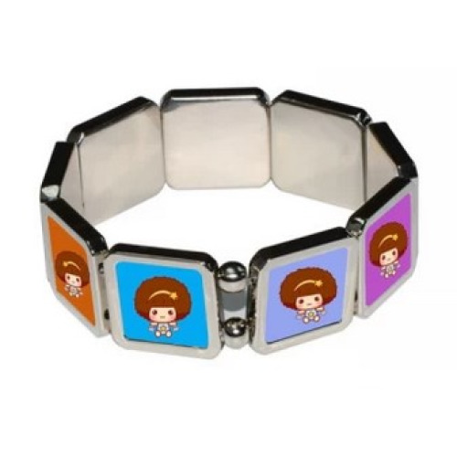 Bracelet 9 square Panels