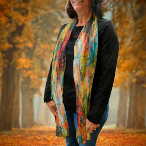 Scarf - 47in x 71in - Sheer