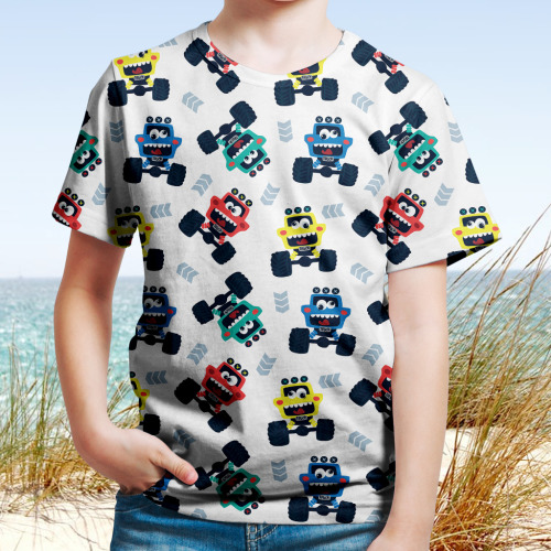 Shirt - Youth Short Sleeve Vortex Poly - All Over Print