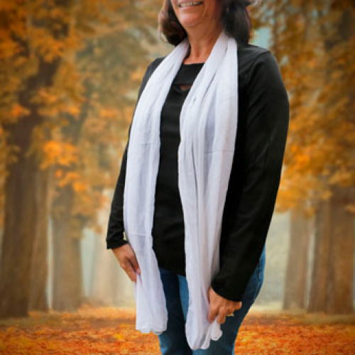 Scarf - 47n x 71in - Thin Fleece
