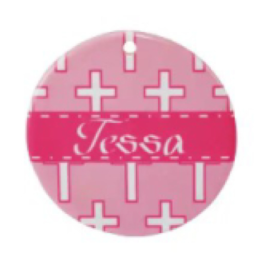 Ornament - 2.85" Round Porcelain