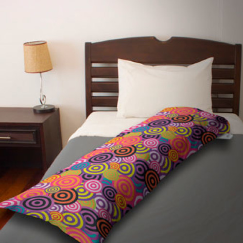 Pillowcase - 20in x 60in Plush Fleece Body - 300-340gsm
