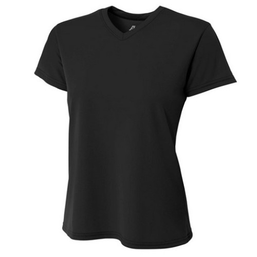 Shirt - Ladies - Short Sleeve - Color Micro Poly - w/Toner Transfer
