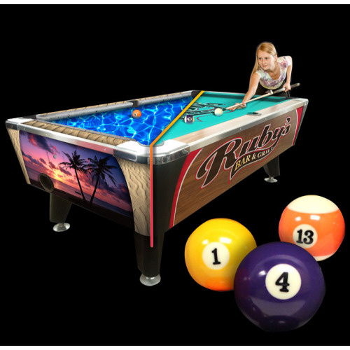 Pool Table Felt - 9ft Felt with Rails