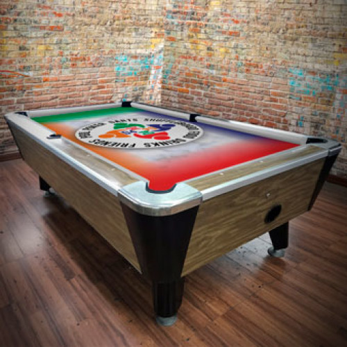 Pool Table Felt - 8ft Felt with Rails