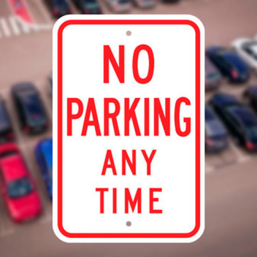 Parking Sign - 12x18x0.40