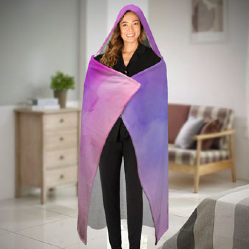 Hooded Plush Blanket - Small