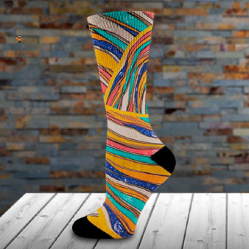 Sock - Crew-AC1-Adult Dark Art