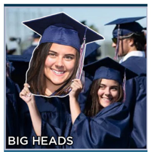 Graduation Big Heads