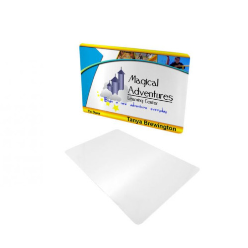 Badge - 2" x 3" Rectangle Aluminum Sublimation Name Tag