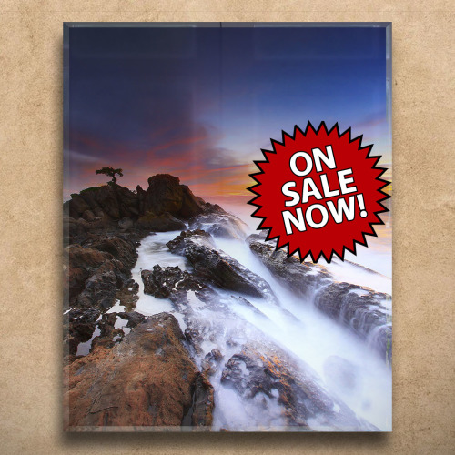 Glass - 11in x 14in Beveled Photo