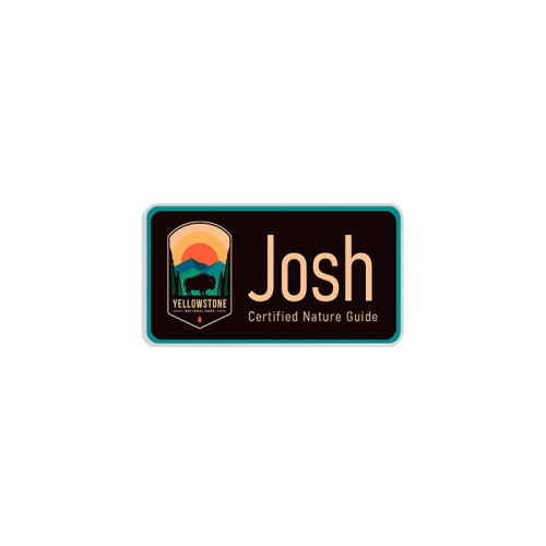 Badge - 1.5" x 3" FRP Plastic Sublimation Name Tag