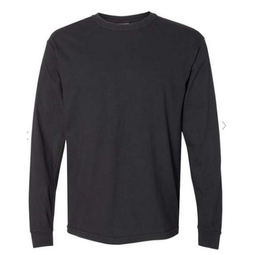 Long Sleeve Shirt - Cotton - Color - w/Toner Transfer